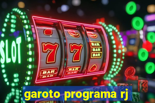 garoto programa rj